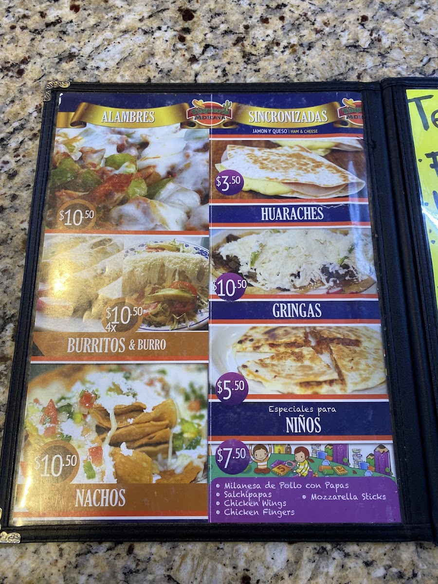Taqueria Mexicana Menu - Image 6